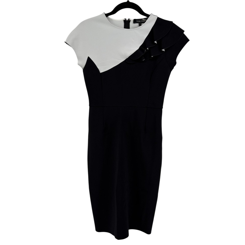 Rickie Freeman Teri Jon Sheath Dress Size 2